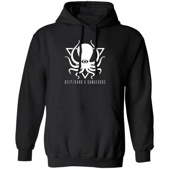 Deep Dark And Dangerous Merch Deep Dark And Dangerous Logo Hoodie