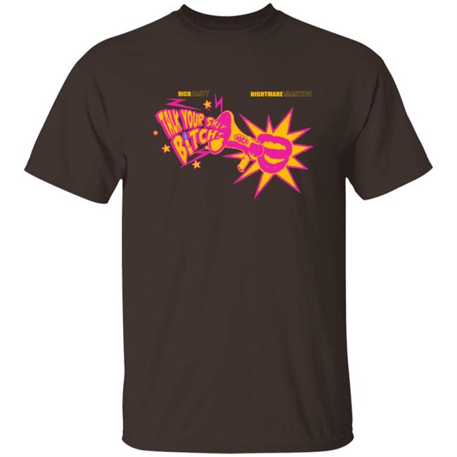 Rico Nasty Merch Rico Nasty Mega Talk Shirt Talk Your Shit Bitch