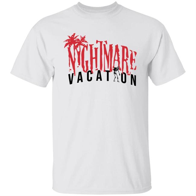 Rico Nasty Merch Rico Nasty Nightmare Vacation White Shirt