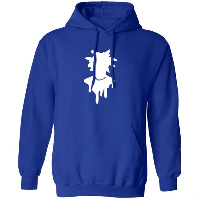 Robby Anderson Merch Blue Signature Drip Logo Shirt
