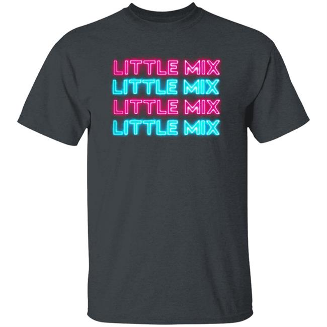 Little Mix Merch Neon Logo Limited Hoodie
