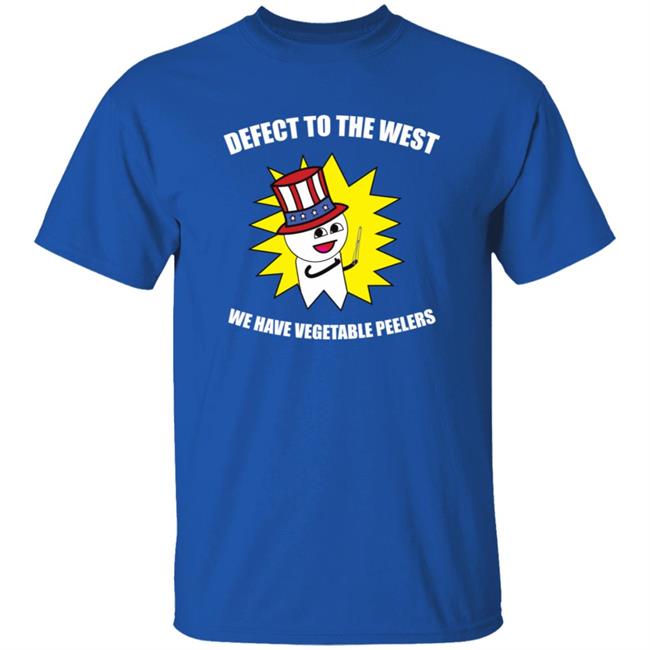 Oversimplified Merch Defect To The West Shirt We Have Vegetable Peelers