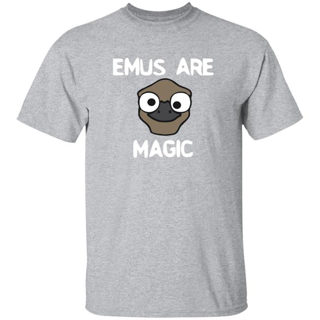 Oversimplified Merch Emus Are Magic Shirt