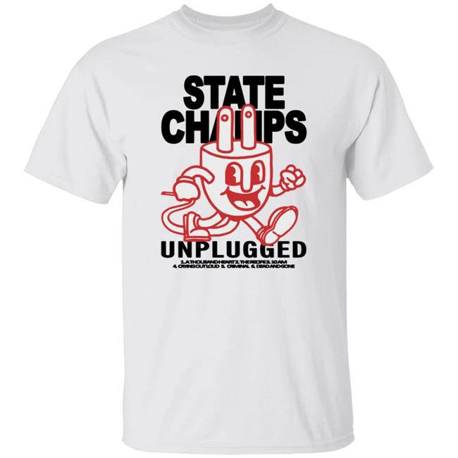 State Champs Merch Unplugged Tee State Champs Merch Unplugged Tee