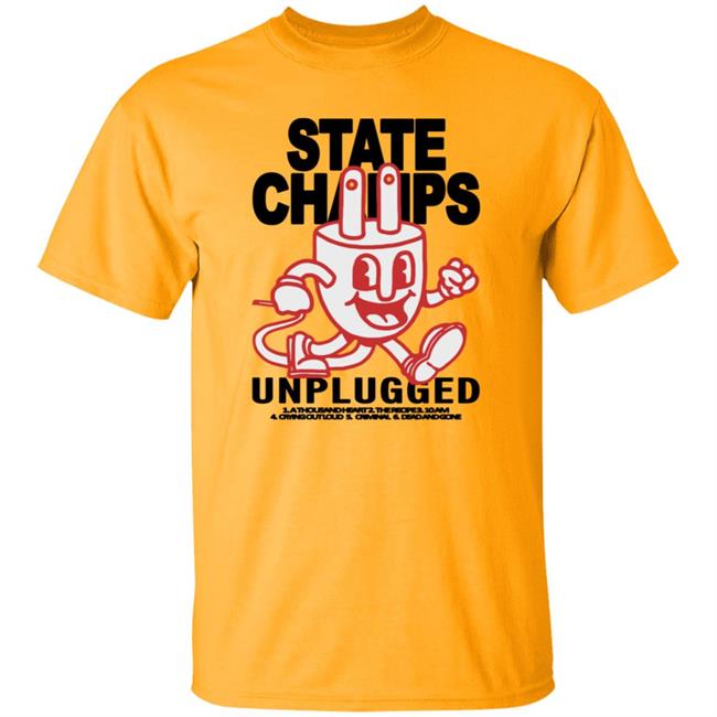 State Champs Merch Unplugged Tee State Champs Merch Unplugged Tee