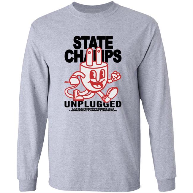 State Champs Merch Unplugged Tee State Champs Merch Unplugged Tee