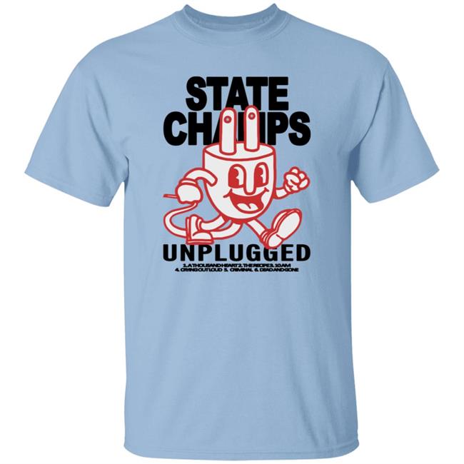 State Champs Merch Unplugged Tee State Champs Merch Unplugged Tee