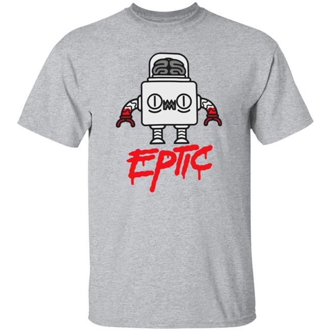 Eptic Merch Eptic Blood Shirt White Eptic Merch Eptic Blood Shirt White