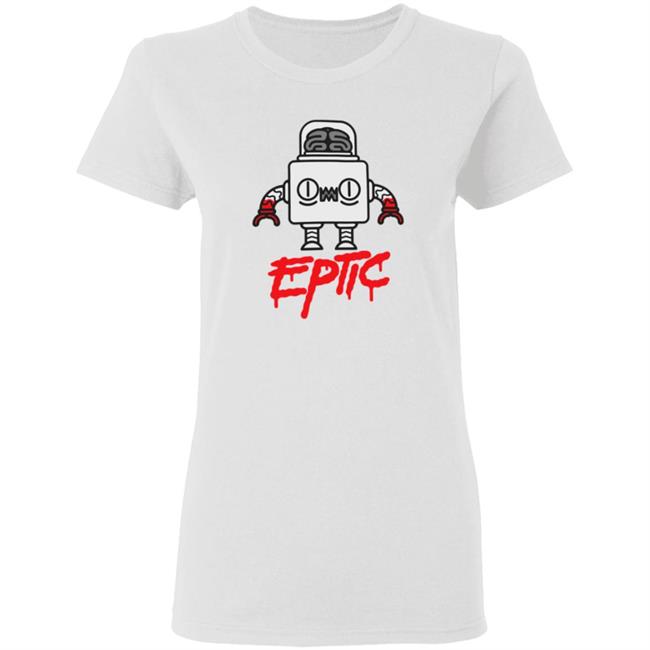 Eptic Merch Eptic Blood Shirt White Eptic Merch Eptic Blood Shirt White