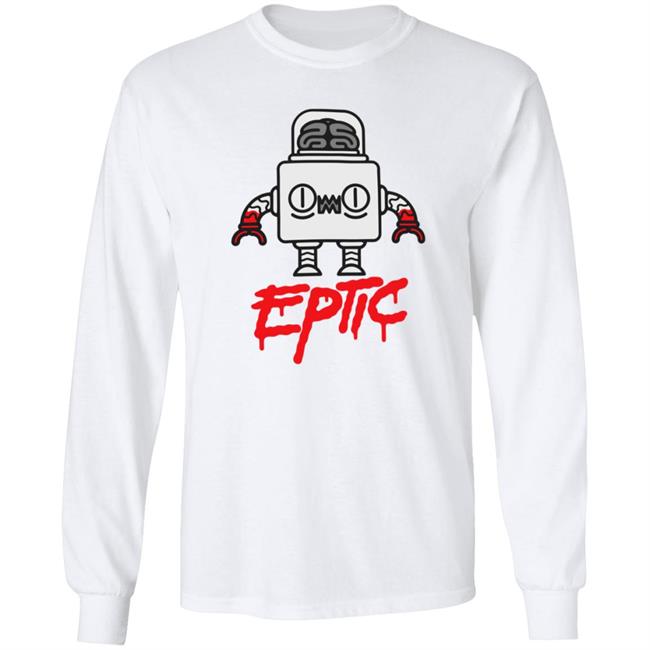 Eptic Merch Eptic Blood Shirt White Eptic Merch Eptic Blood Shirt White