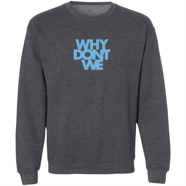 Whydontwemusic Merch Essentials Hoodie Blue Whydontwemusic Merch Essentials Hoodie Blue