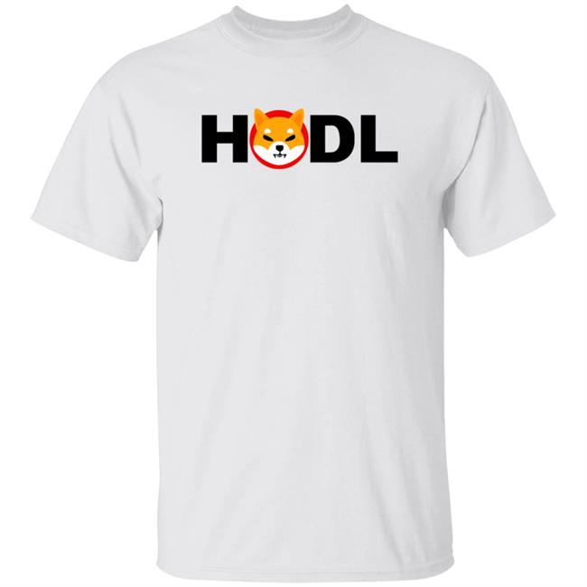 Shiba Hodl T Shirt Shirt Decentralized Merch Steven Cooper Shirts
