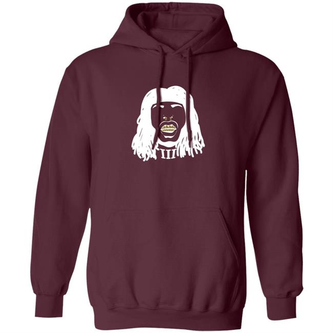 Alvin Kamara Merch Faceoff Black Tee Alvin Kamara Merch Faceoff Black Tee