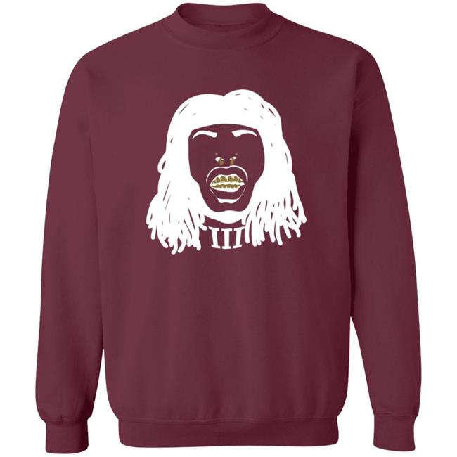 Alvin Kamara Merch Faceoff Black Tee Alvin Kamara Merch Faceoff Black Tee