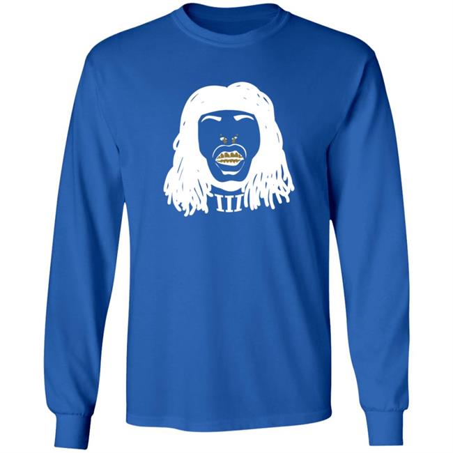 Alvin Kamara Merch Faceoff Black Tee Alvin Kamara Merch Faceoff Black Tee