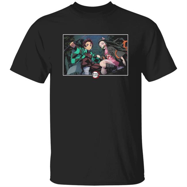 Crunchyroll Store Demon Slayer Nezuko And Tanjiro Tee Shirt