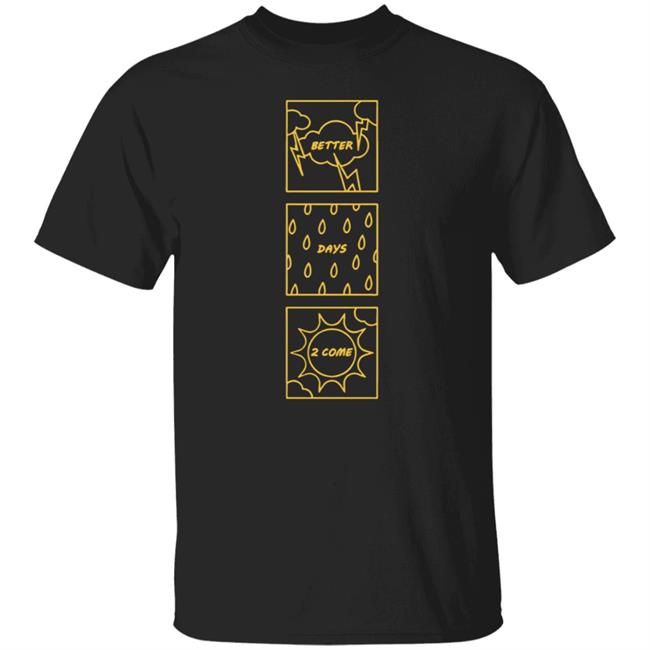 Better Days Square Long Sleeve Tee Shirt