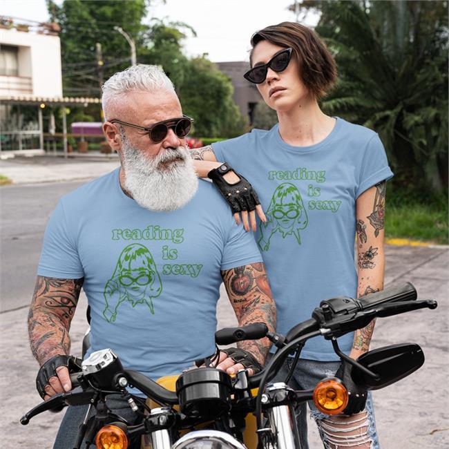 Reading Is Sexy Offical Limited Tee White Rory Thinker Thinkingrory