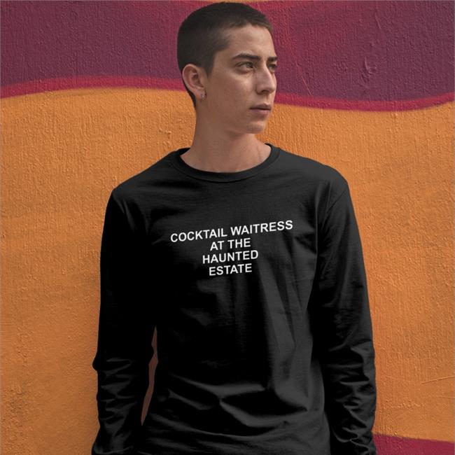 Cocktail Waitress At The Haunted Estate Shirt