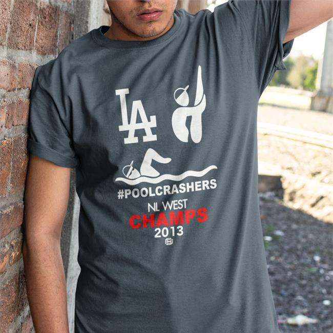 Winforvin La Poolcrahers Nl West Champs 2013 Long Sleeve Tee Shirt