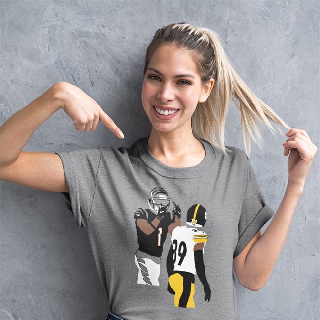 Blitzburgh Ja’Marr Chase Fuck Minkah Fitzpatrick T Shirt Bengals Fans