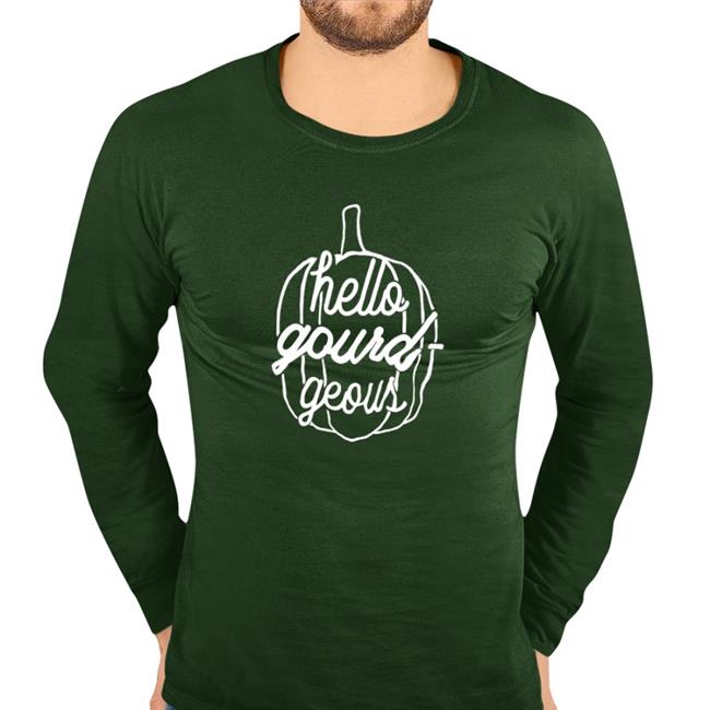 Hello Gourd Geous T Shirt Red