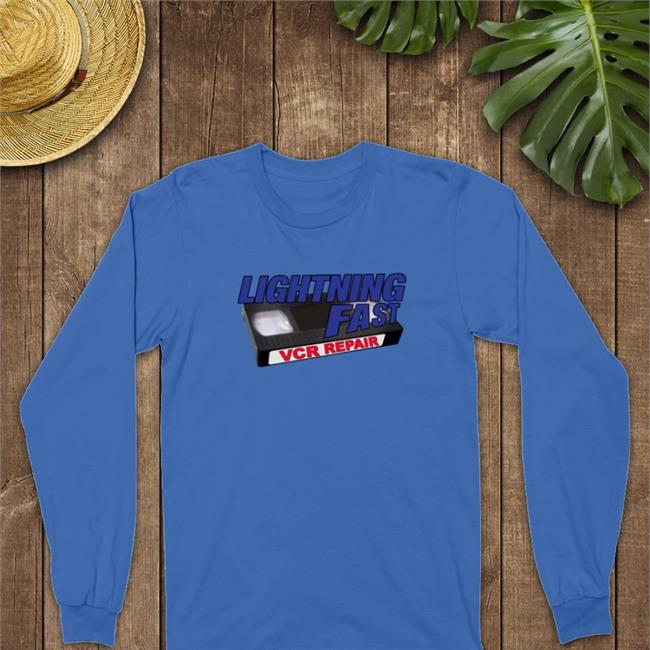 Lightning Fast Vcr Repair Shirts Red Letter Media Merch