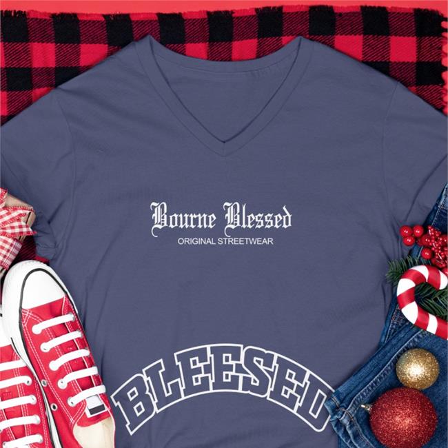 Kendrick Bourne Poly Bourne Blessed Original Streetwear Blessed Shirt