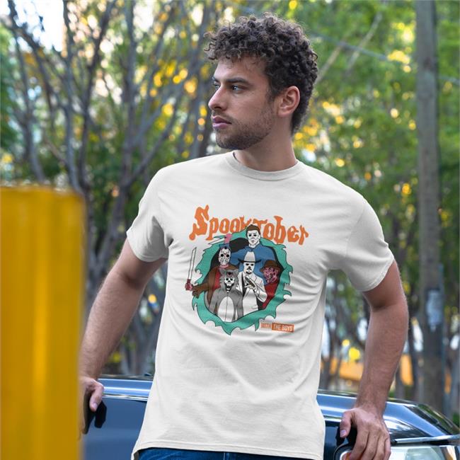 Barstool Store Spooktober With The Boys Shirt 2022
