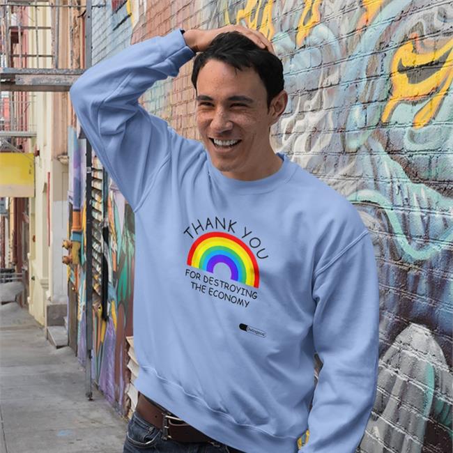 Thank You For Destroying The Economy Shirt White