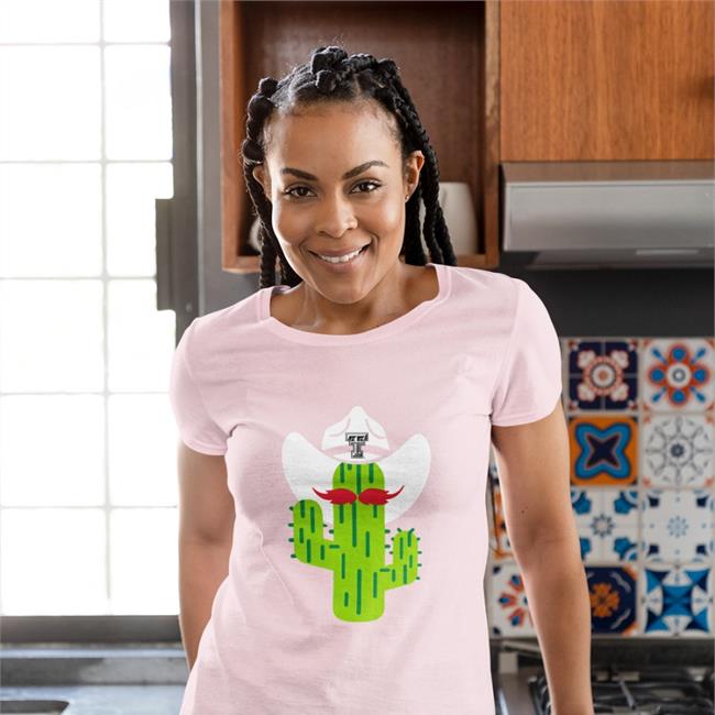 Raider Red Cool Cactus And Top Gun Texas Tech Tee