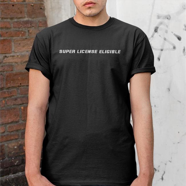 Josef Newgarden Bus Bros Merchandise Super License Eligibl T Shirt Josefnewgarden