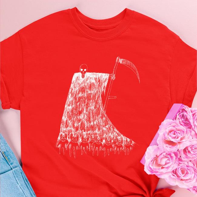 Radiohead Merch Grim Reaper Tank Top Stanley Donwood
