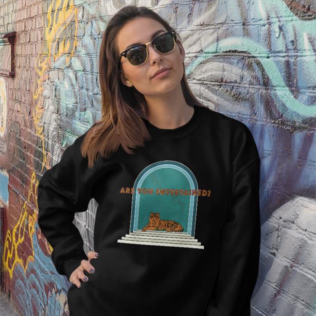 Russ Merch Are You Entertained Hoodies Black