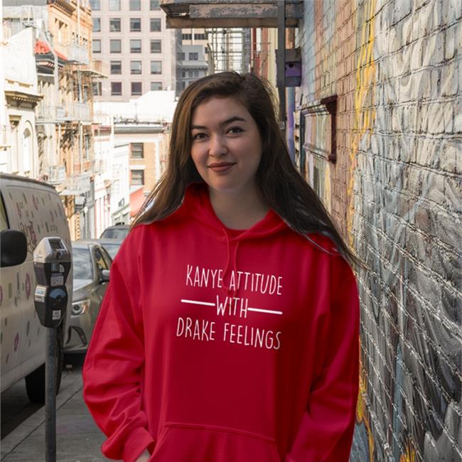Shirts That Go Hard Kanye Attitude With Drake Feelings Tee