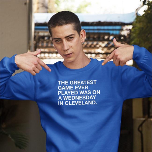 South Bend Cubs Obvious Shirts Shop The Greatest Game Ever Played Was On A Wednesday In Cleveland Shirt Obvious Shirts Shop The Greatest Game Ever Played Tee Shirt South Bend Cubs