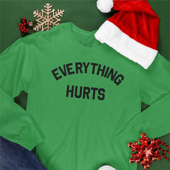 Everything Hurts Tee Dan Santat