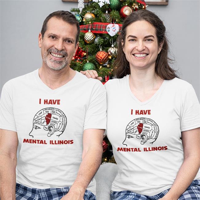 Shirtsthtgohard I Have Mental Illinois Hooded Sweatshirt Thegoodshirts