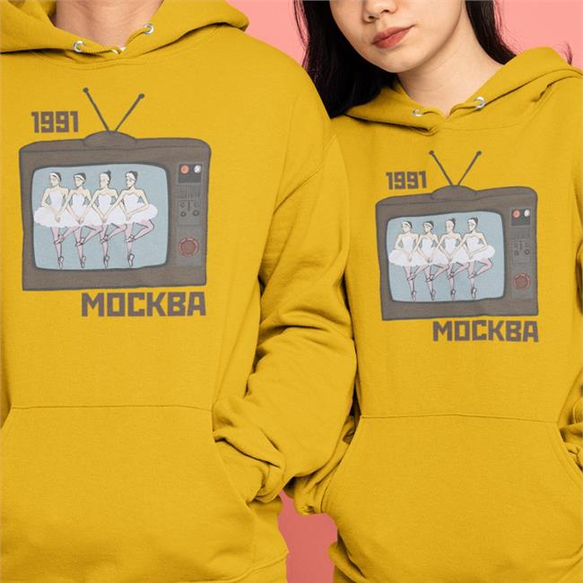 1991 Mockba Moscow'91 T Shirt By Soviet Visuals