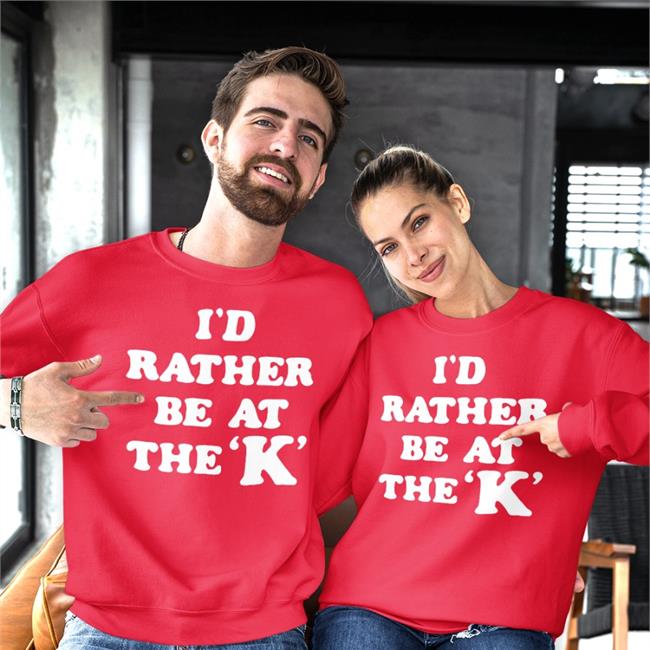 I'd Rather Be At The K Long Sleeve T Shirt Sarah Nauser