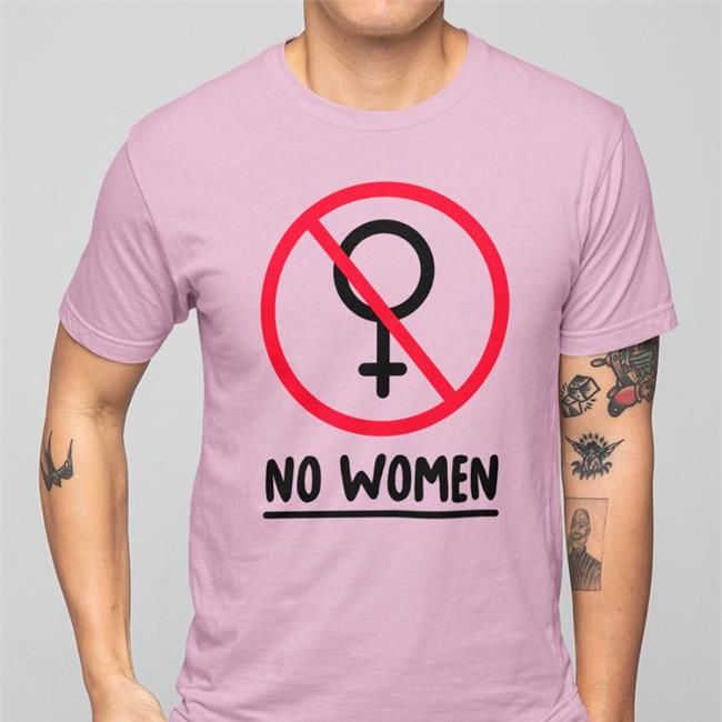 No Women Tee Shirt