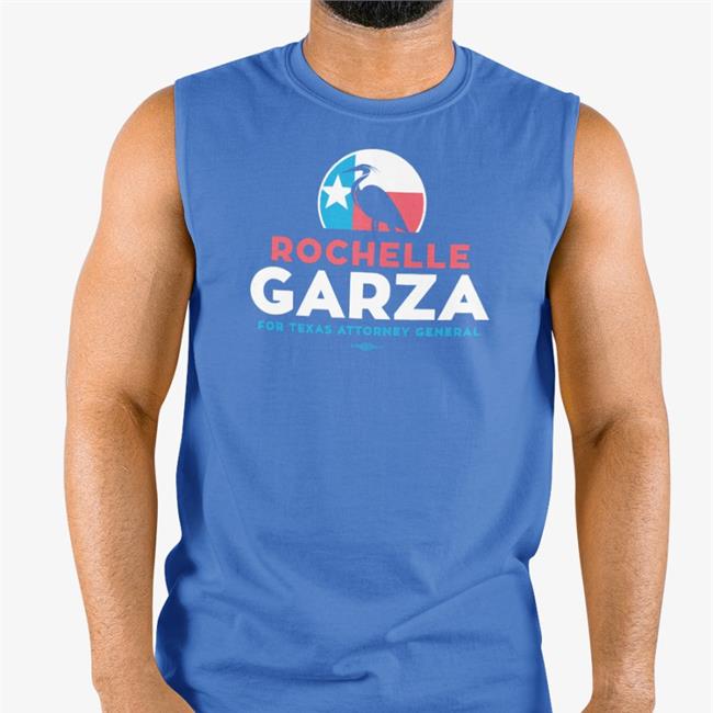 Rochelle Garza For Texas Attorney General Navy Tri-Colored Shirts Rochelle Garza For Texas Merch