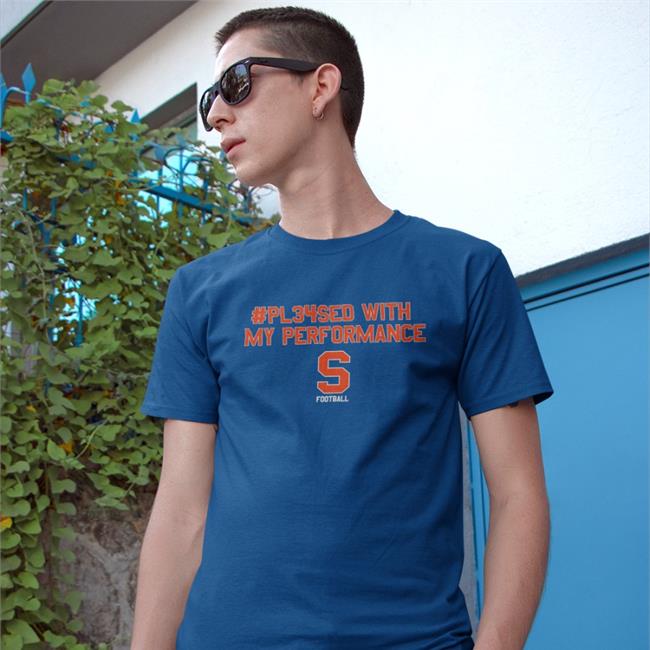 Sean Tucker #Pl34sed With My Performance Sweatshirt Syracuse Football