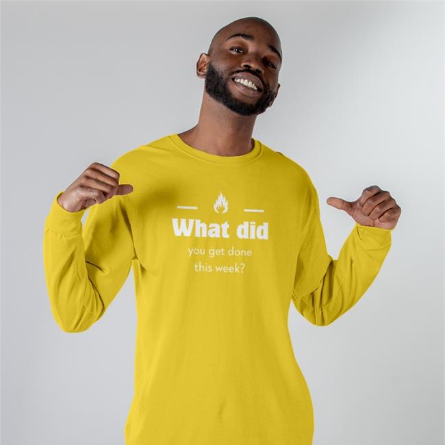 What Did You Get Done This Week Shirt 2022 Elad Gil