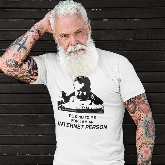 Be Kind To Me For I Am An Internet Person Hoodie White