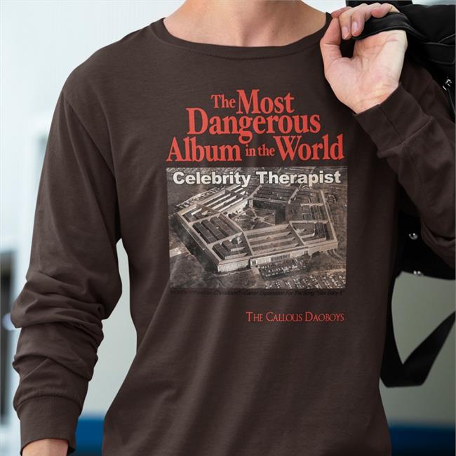 Thick Lizzy The Most Dangerous Album In The World Celebrity Therapist Sweatshirts The Callous Daoboys