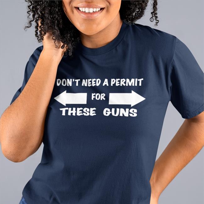 Evan Peters Don't Need A Permit For These Guns Sweatshirt Evansfiles