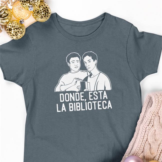 Black Community Tv Show Subreddit Donde Esta La Biblioteca T Shirt