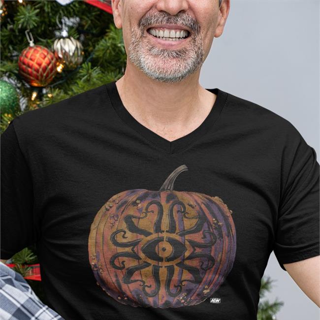 Halloween Dark Order Dark Gourder Shirt Evil Uno Is Spooky Aew Shop