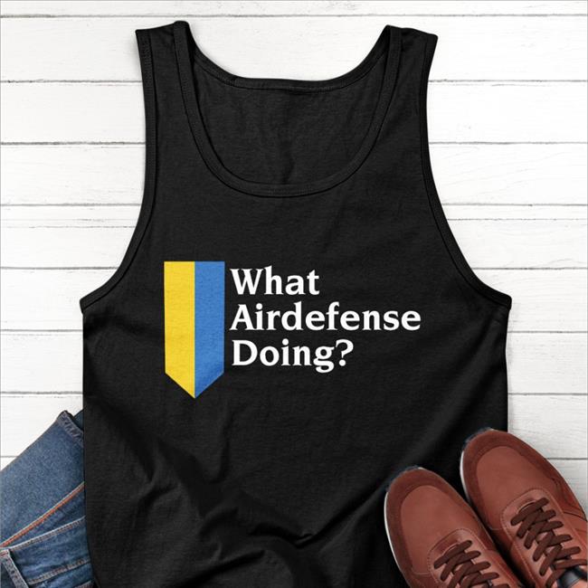 What Airdefense Doing T Shirt Ukraina Saint Javelin Merch Mthrsuperiorben